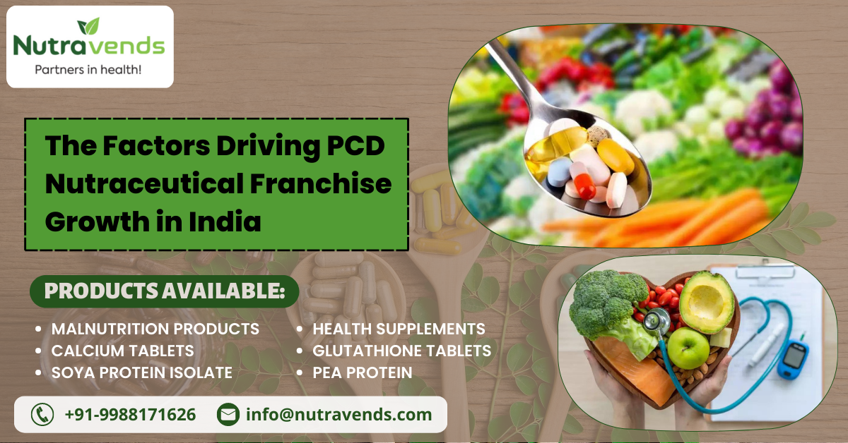 The Factors Driving PCD Nutraceutical Franchise Growth in India | NUTRAVENDS