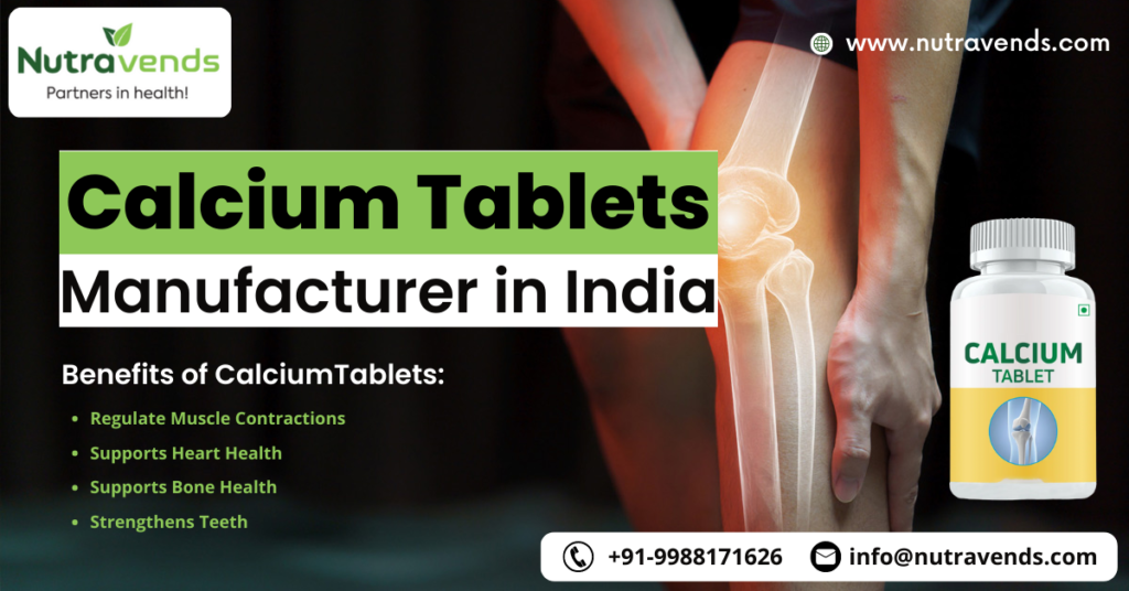 Third Party Calcium Tablet Manufacturers in India
