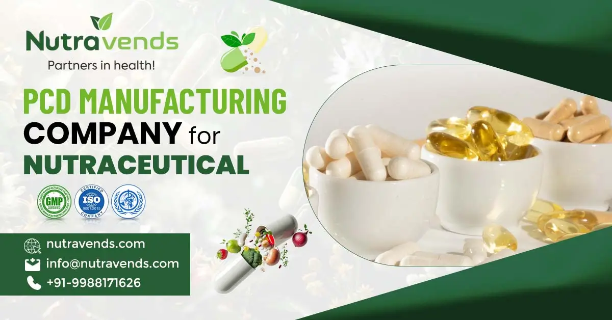 Pcd Manufacturing Company for Nutraceutical