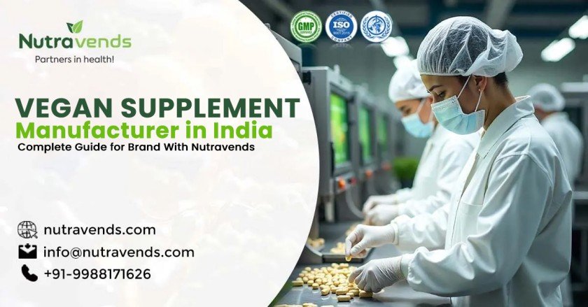 Vegan supplement manufacturer in India