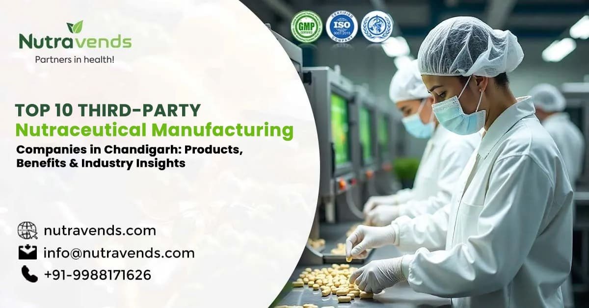 Top 10 Nutraceutical Manufacturing Companies in Chandigarh Nutravends