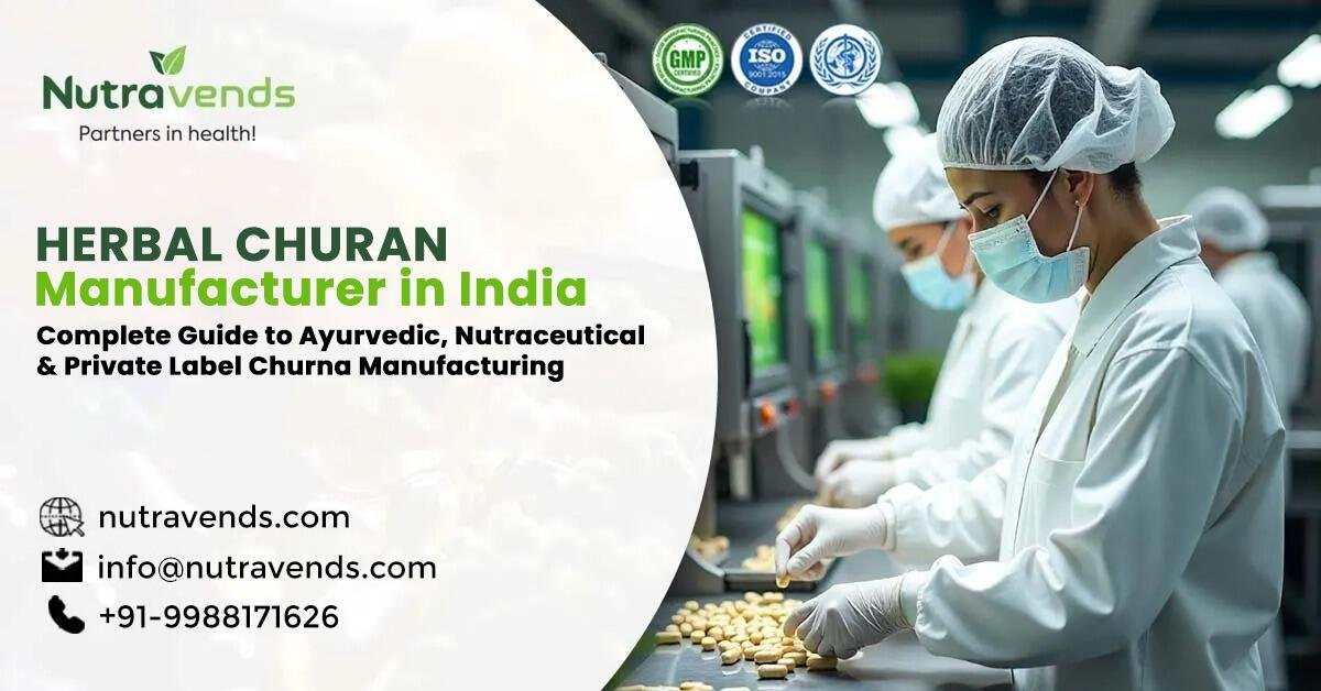 Herbal Churan Manufacturer in India - Nutravends