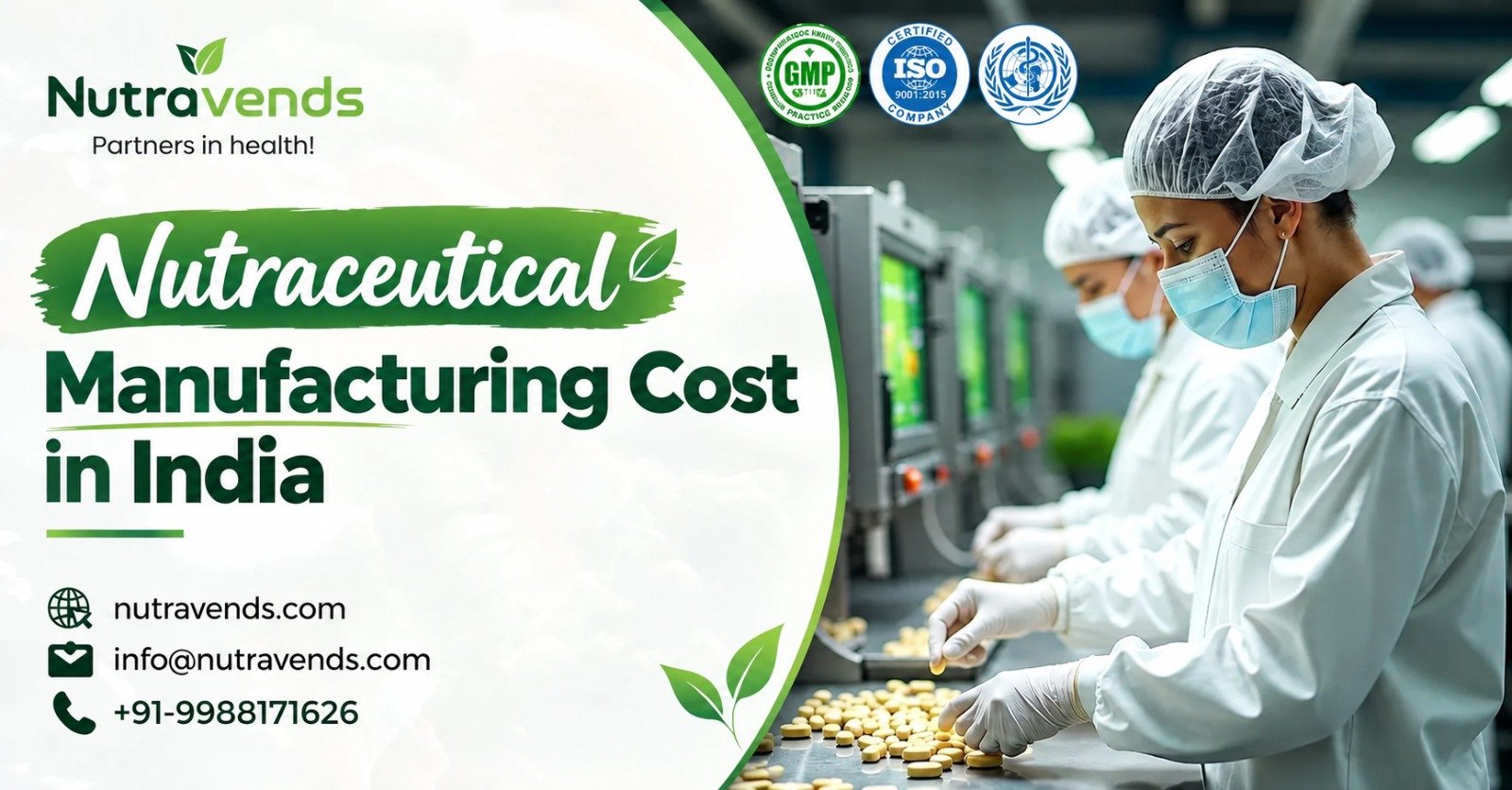 Nutraceutical Manufacturing Cost in India
