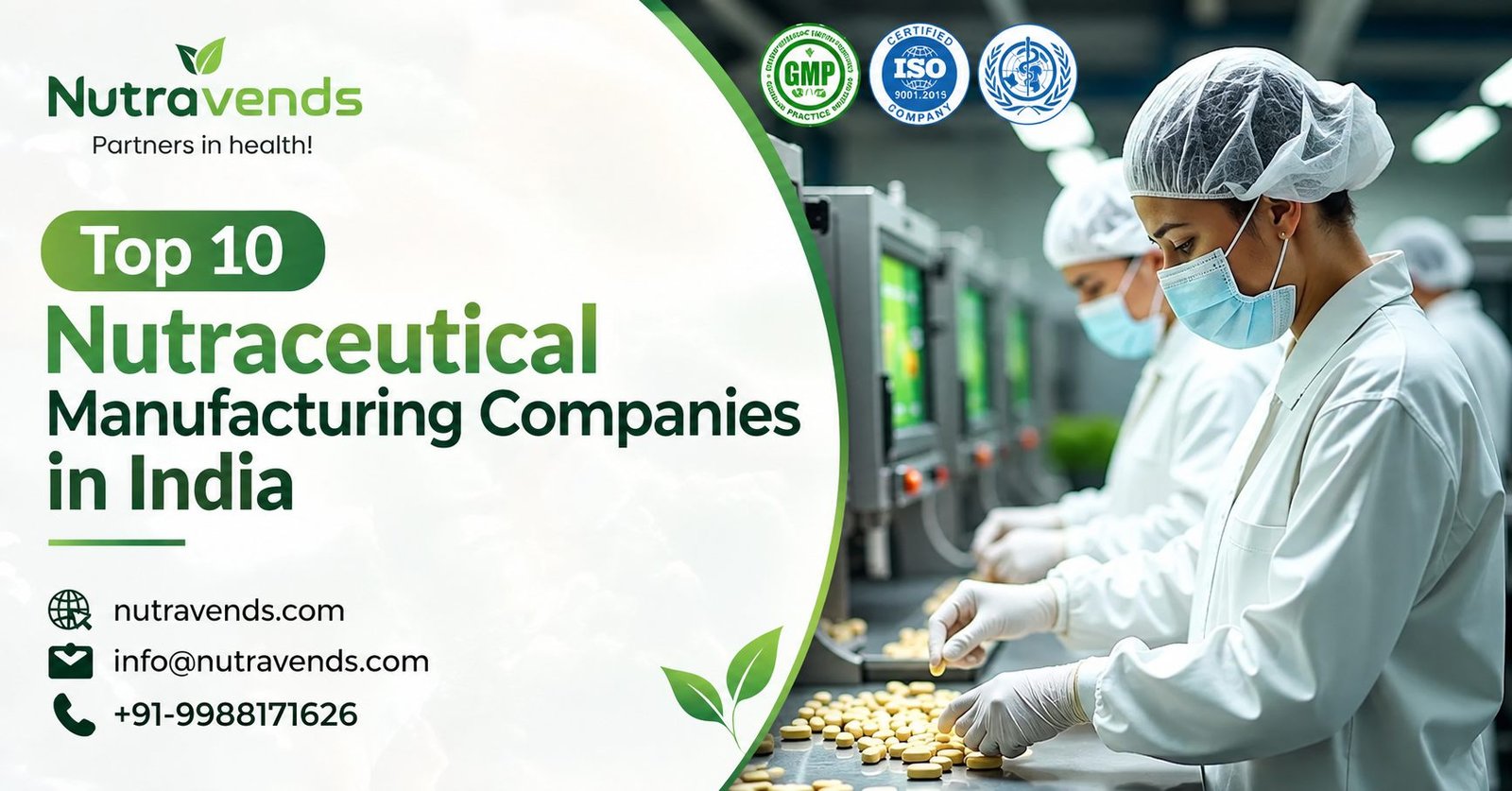 top 10 nutraceutical manufacturing companies in india